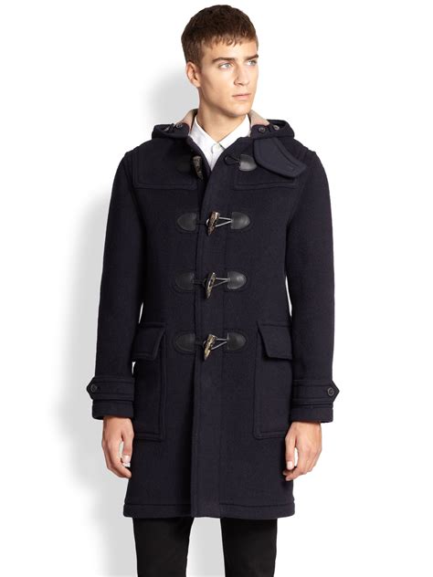 burberry duffle coat mens review|Burberry men's cashmere overcoat.